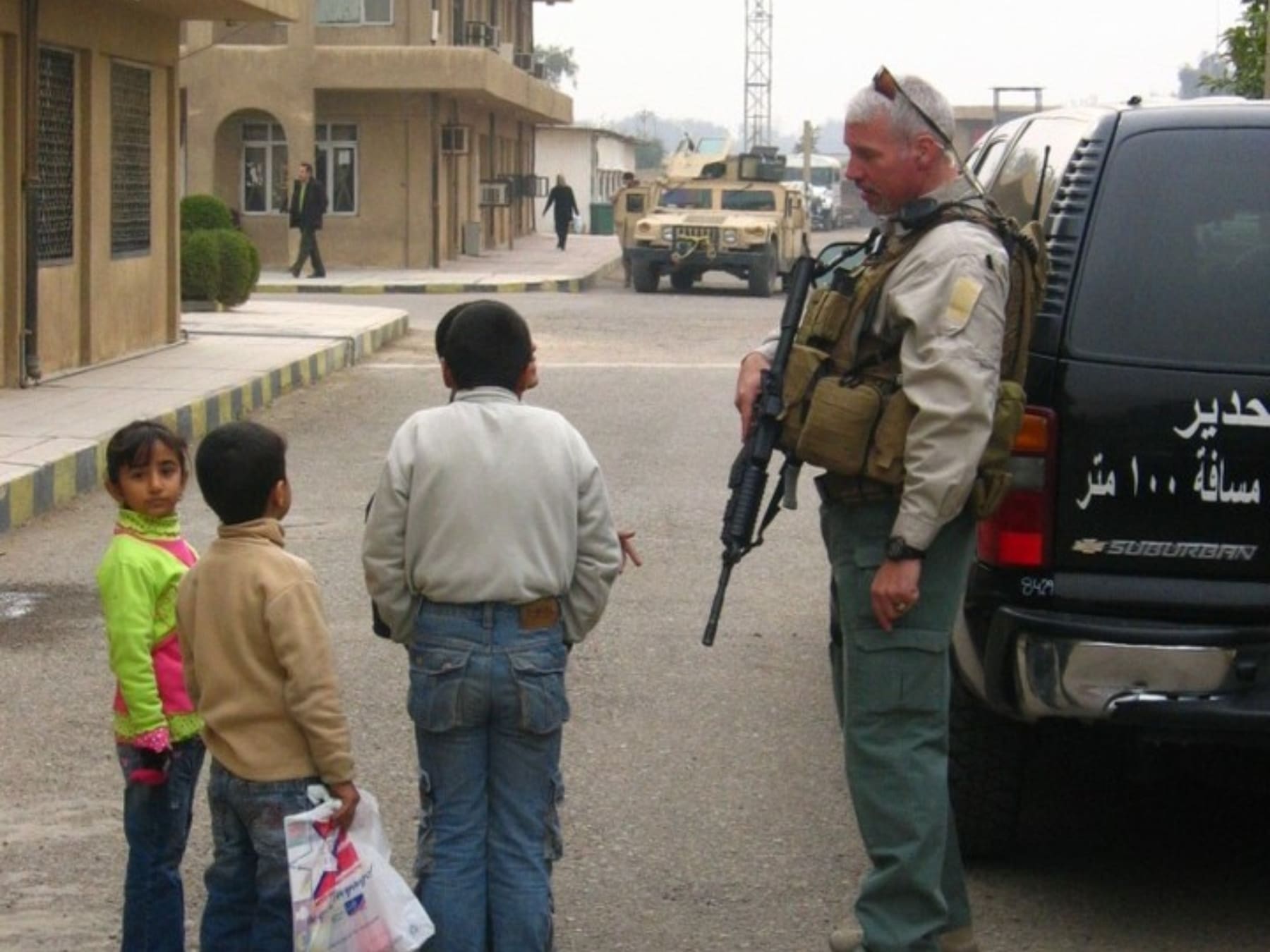 Stoney Smith in Iraq pre-low-vis culture shift.